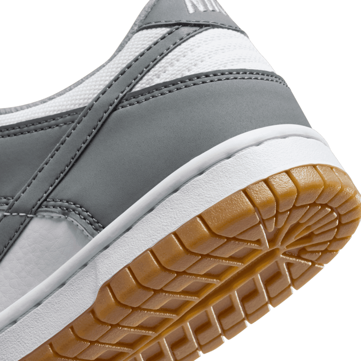 Nike Dunk Low White Smoke Grey Gum (GS) Angle 5
