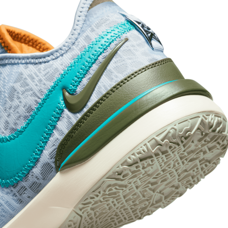 Nike LeBron NXXT Gen Blue Tint Angle 6