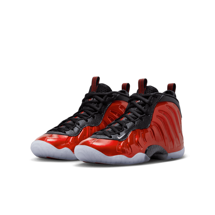 Nike Little Posite One Metallic Red (2023) (GS) Angle 2