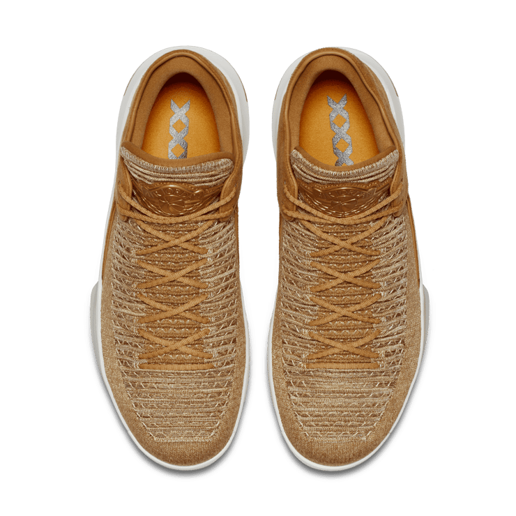 Air Jordan XXXII Low Golden Harvest Angle 1