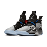 Air Jordan XXXIII Metallic Silver Black All-Star Angle 2