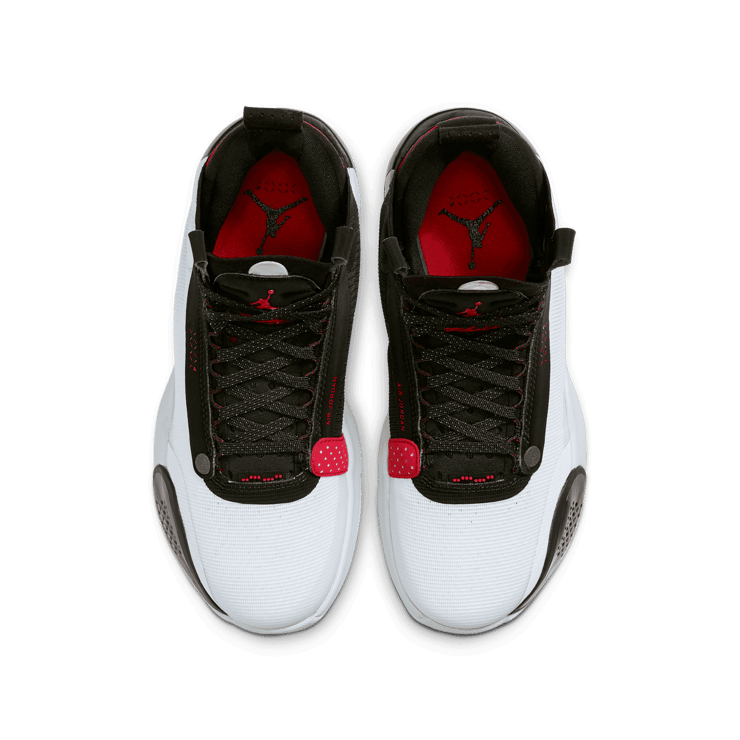 Air Jordan XXXIV White Black Red (GS) Angle 1