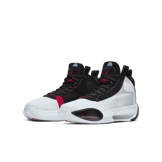 Air Jordan XXXIV White Black Red (GS) Angle 2