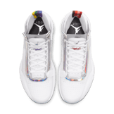 Air Jordan XXXIV White Metallic Silver Angle 1