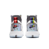 Air Jordan XXXIV White Metallic Silver Angle 3