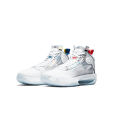 Air Jordan XXXIV White Metallic Silver (GS) Angle 2