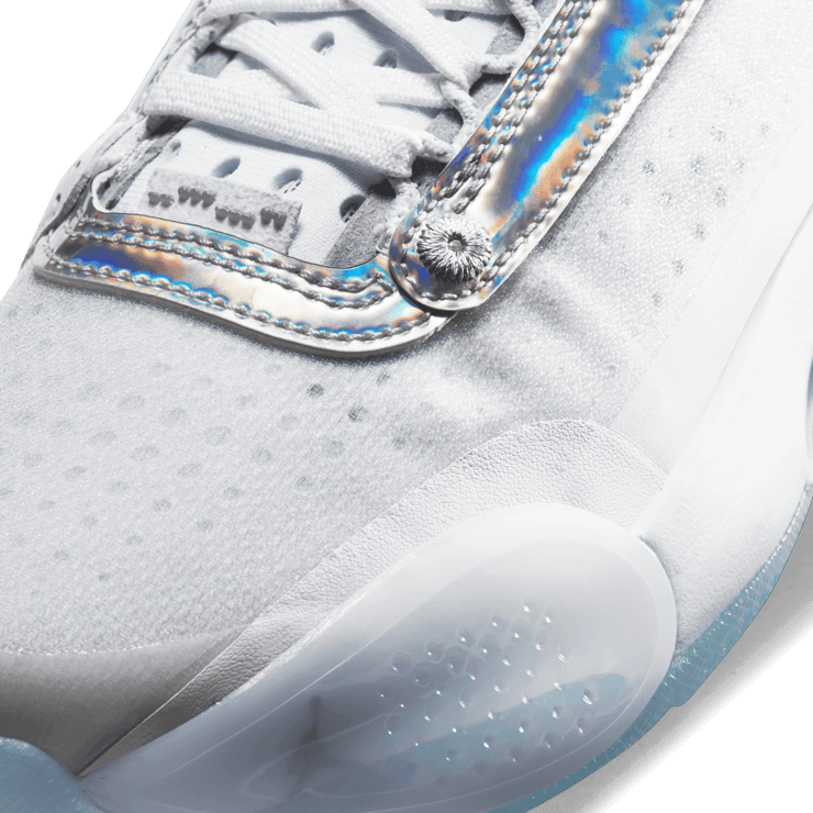 Air Jordan XXXIV White Metallic Silver (GS) BQ3384-101