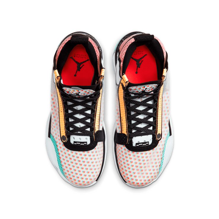Y's handmade 0823* Air Jordan XXXIV Low Guo Ailun Pop Art (GS) - CZ7743-100
