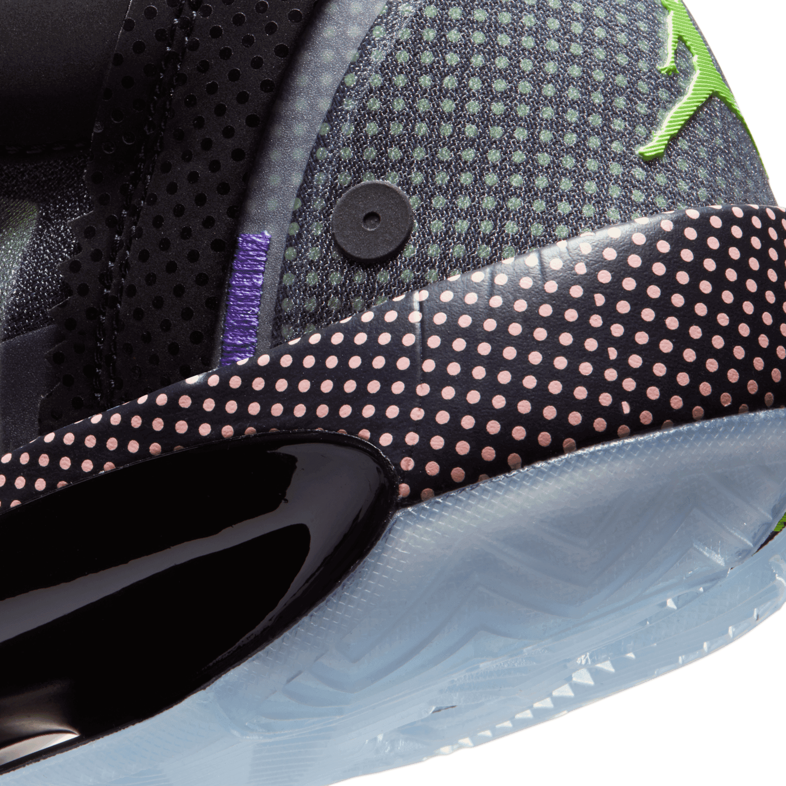 jordan xxxiv low black vapor green bleached coral