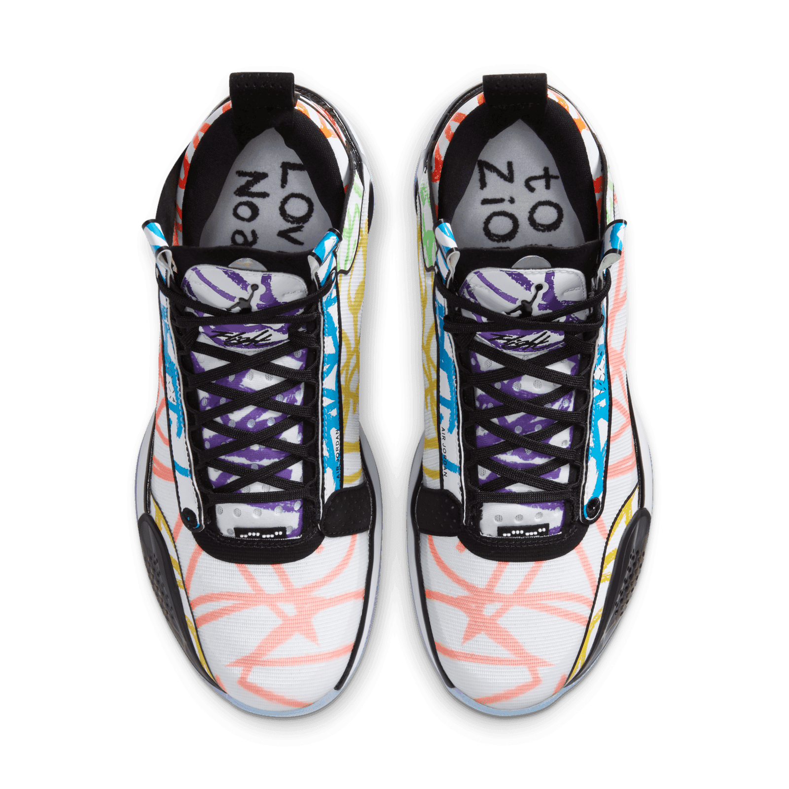 zion williamson coloring book shoes