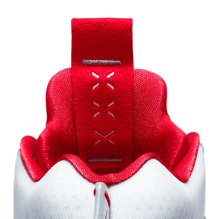 Air Jordan XXXV White Fire Red (GS) Angle 8