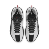 Air Jordan XXXV White Metallic Silver Black (GS) Angle 1