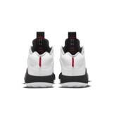 Air Jordan XXXV White Metallic Silver Black (GS) Angle 3