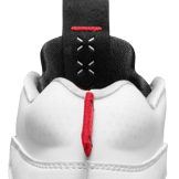 Air Jordan XXXV White Metallic Silver Black (GS) Angle 6