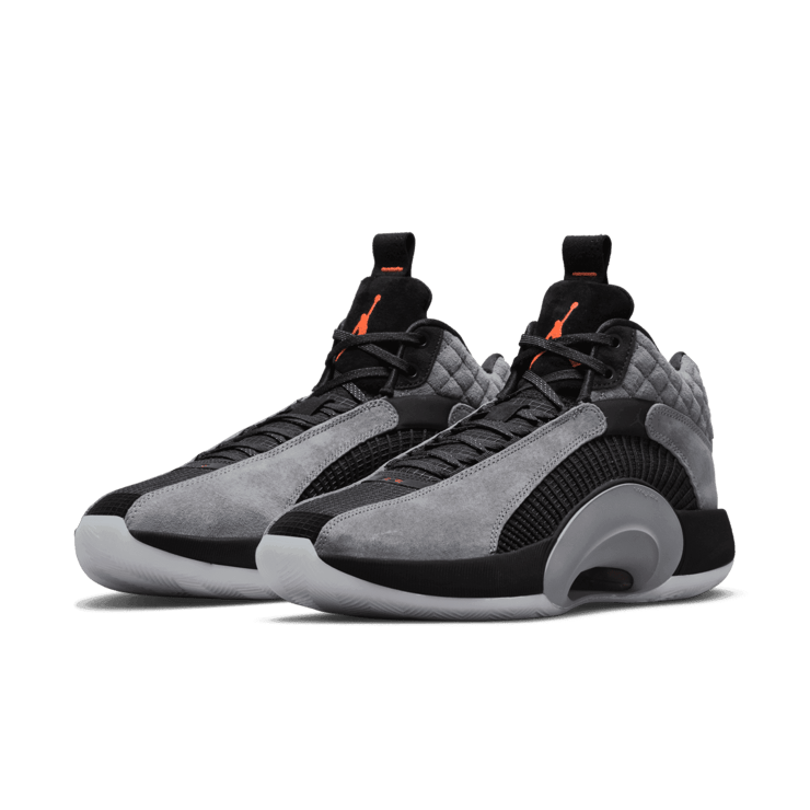 Air Jordan XXXV Smoke Grey Fear Angle 2
