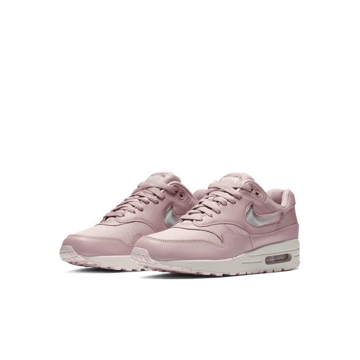 Nike Air Max 1 Jelly Swoosh Plum Chalk (W) Angle 2