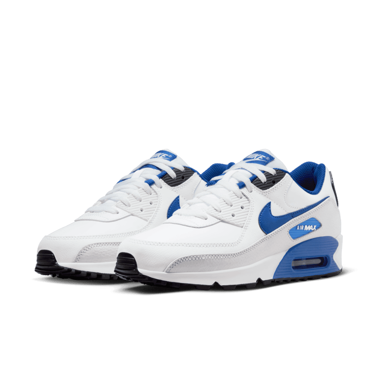 Nike Air Max 90 White Black Royal FN6843 100 Raffles Where to Buy