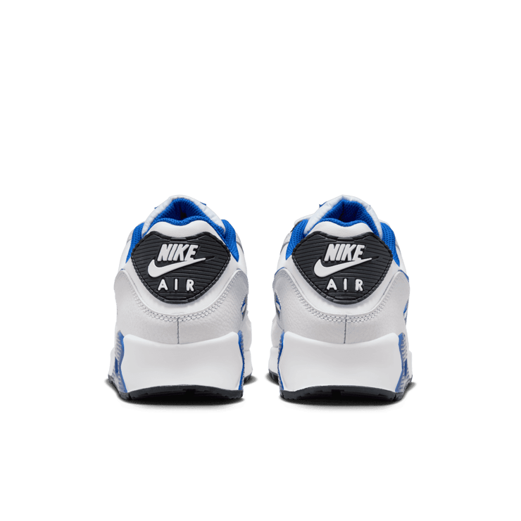 Nike Air Max 90 White Black Royal Angle 3