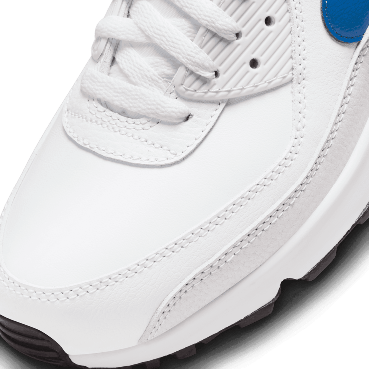 Nike Air Max 90 White Black Royal Angle 4