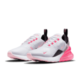 Nike Air Max 270 Essential White Pink Black (W) Angle 2