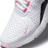 Nike Air Max 270 Essential White Pink Black (W) Angle 4