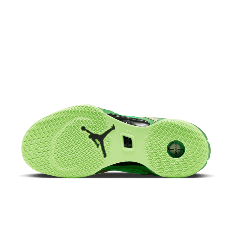 Air Jordan 36 Green and Gold Angle 0