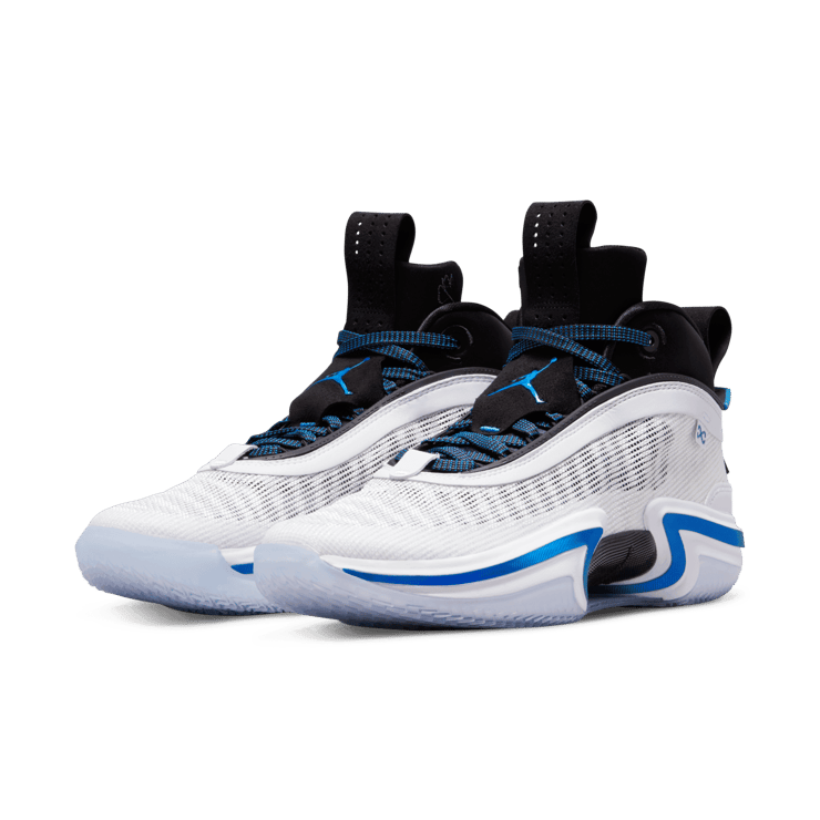 Air Jordan 36 Sport Blue (Clear Sole) Angle 2