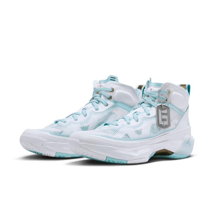 Air Jordan 37 Guo Ailun Island Green Angle 2