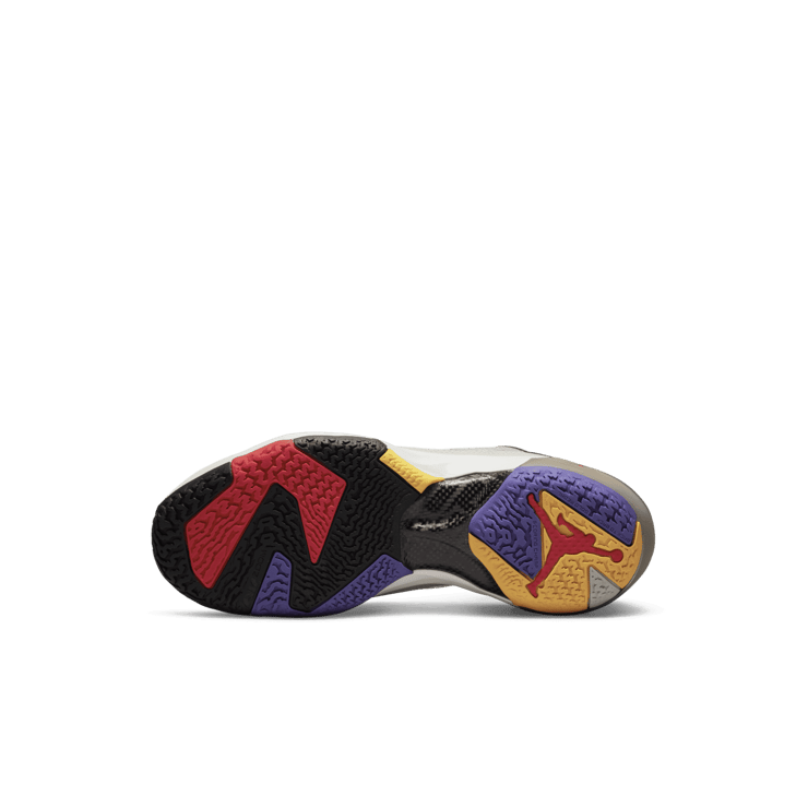Air Jordan 37 Light Bone Dark Concord (GS) Angle 0