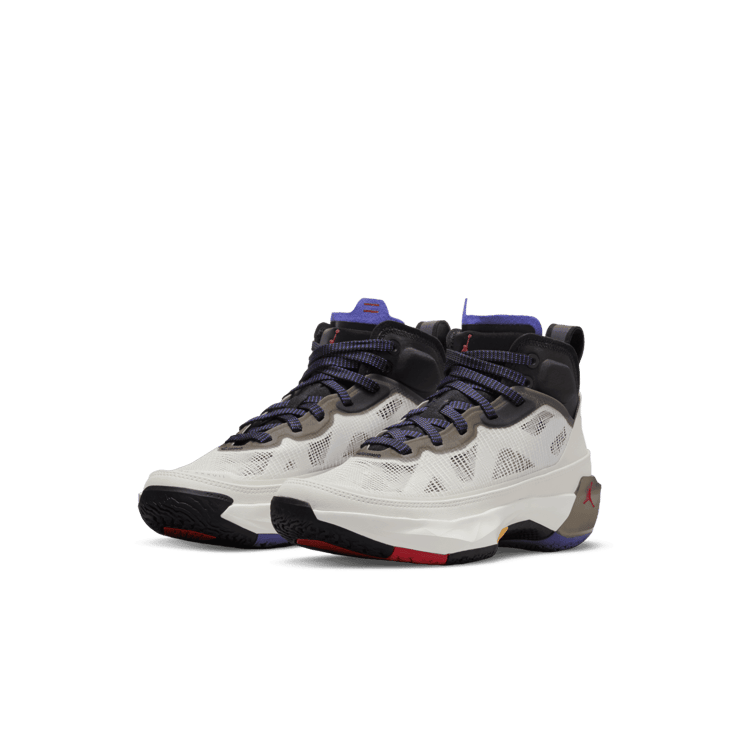 Air Jordan 37 Light Bone Dark Concord (GS) Angle 2