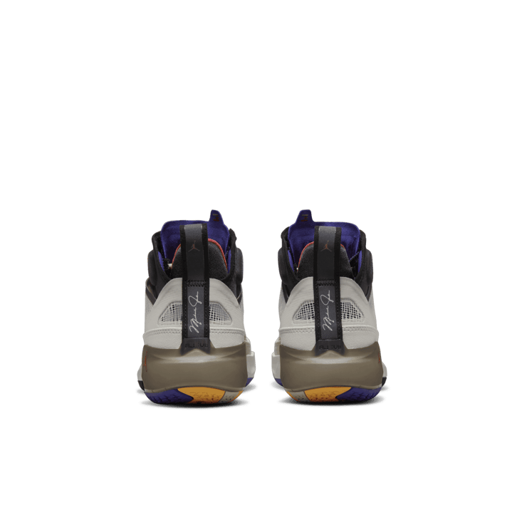 Air Jordan 37 Light Bone Dark Concord (GS) Angle 3