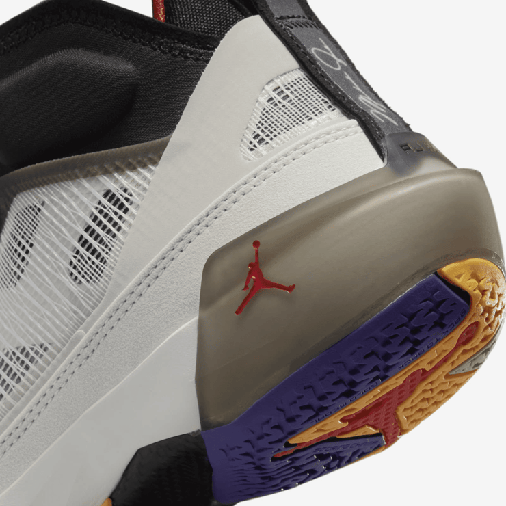 Air Jordan 37 Light Bone Dark Concord (GS) Angle 5