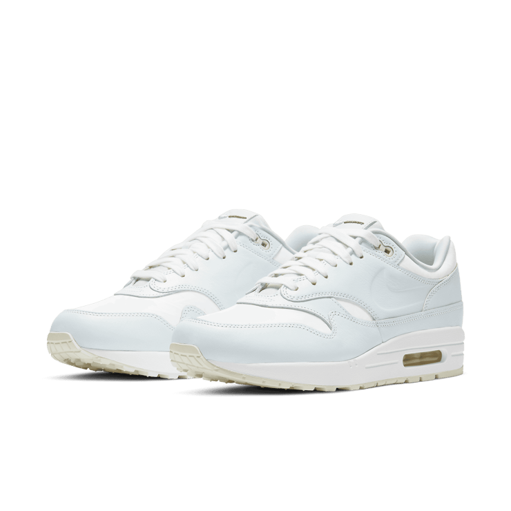 Nike Air Max 1 Rub Away White Khaki Angle 2