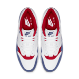 Nike Air Max 1 White Red Blue Angle 1