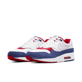 Nike Air Max 1 White Red Blue Angle 2