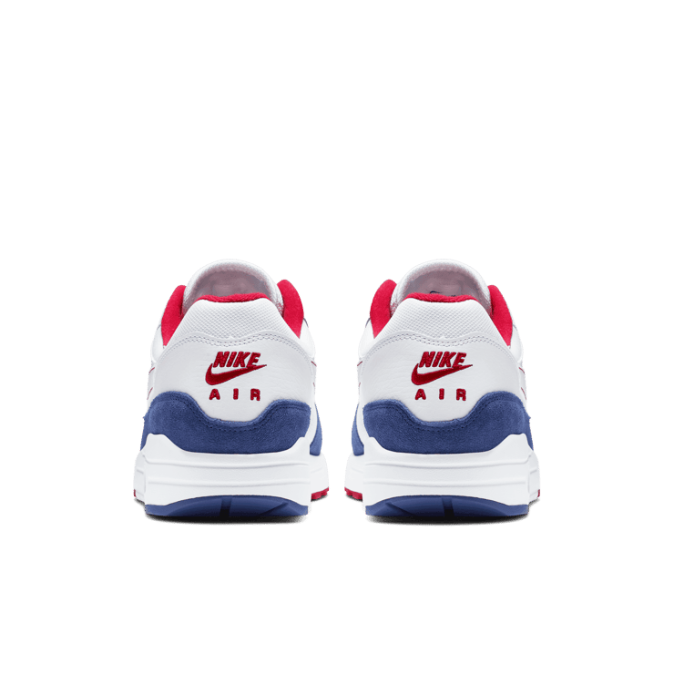 Nike Air Max 1 White Red Blue Angle 3