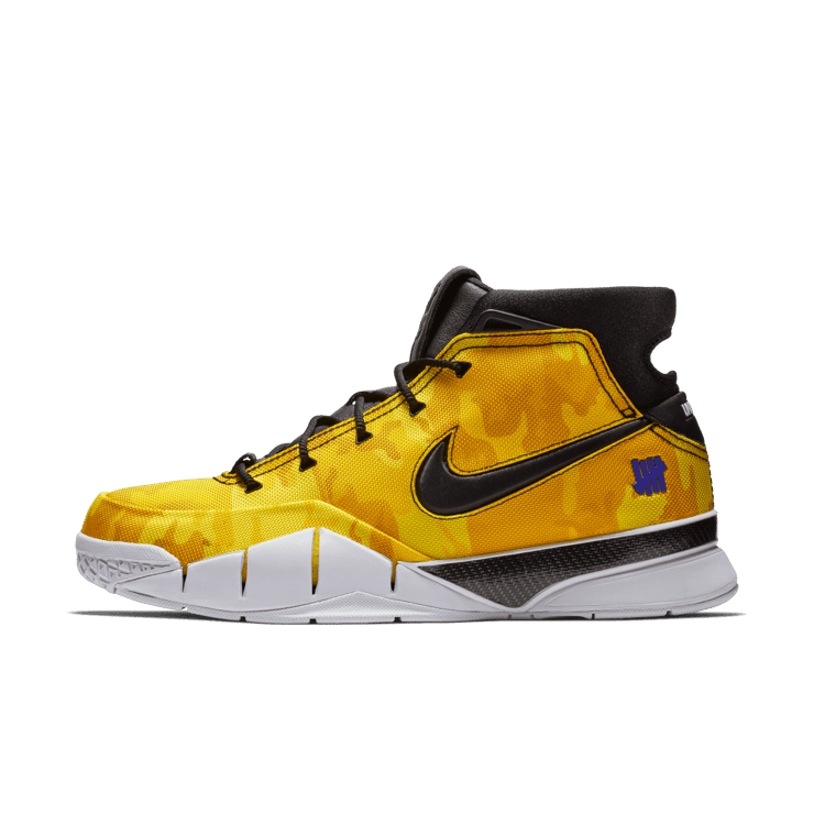 Nike Kobe 1 Protro Undefeated Yellow Camo (La Brea) Angle 0