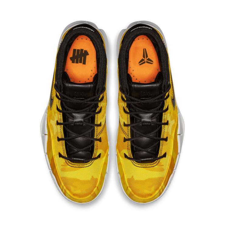 Nike Kobe 1 Protro Undefeated Yellow Camo (La Brea) Angle 3