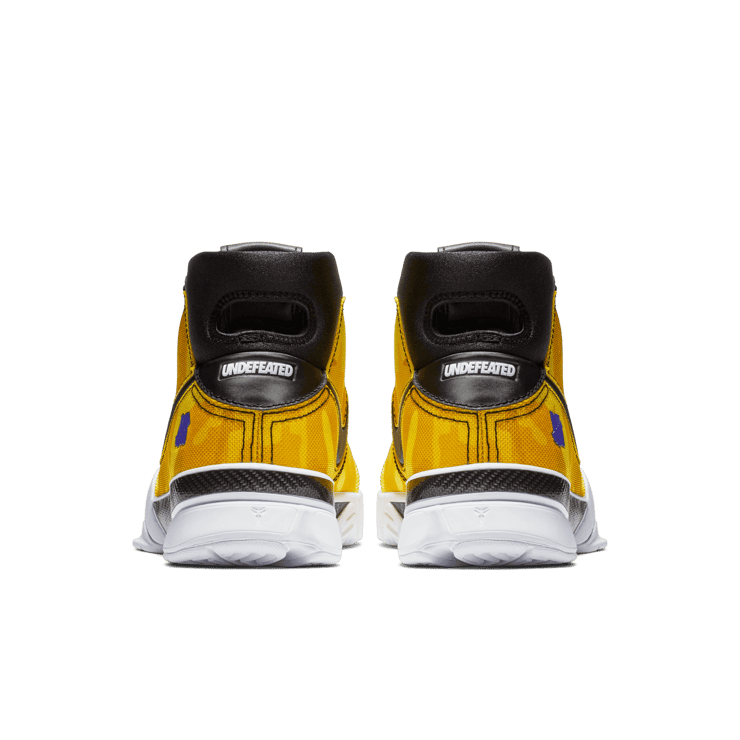 Nike Kobe 1 Protro Undefeated Yellow Camo (La Brea) Angle 5