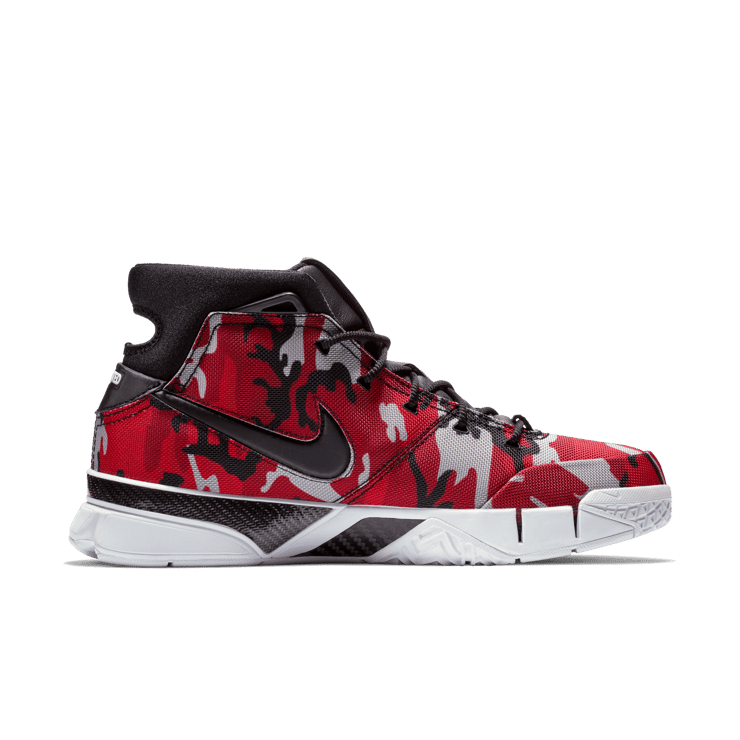 Nike Kobe 1 Protro Undefeated Red Camo (Santa Monica) Angle 2