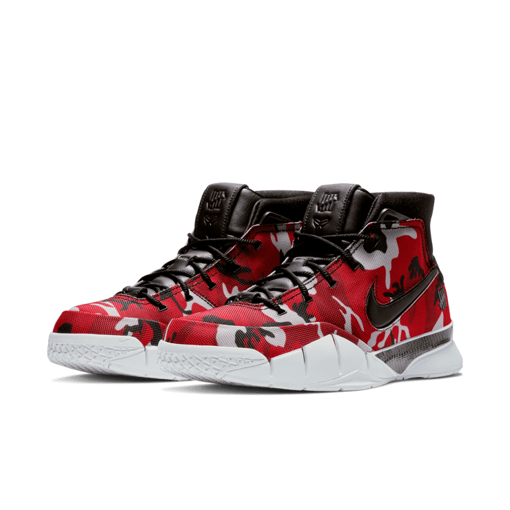 Nike Kobe 1 Protro Undefeated Red Camo (Santa Monica) Angle 4