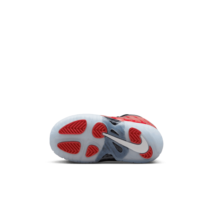 Nike Little Posite One Metallic Red (2023) (TD) Angle 0