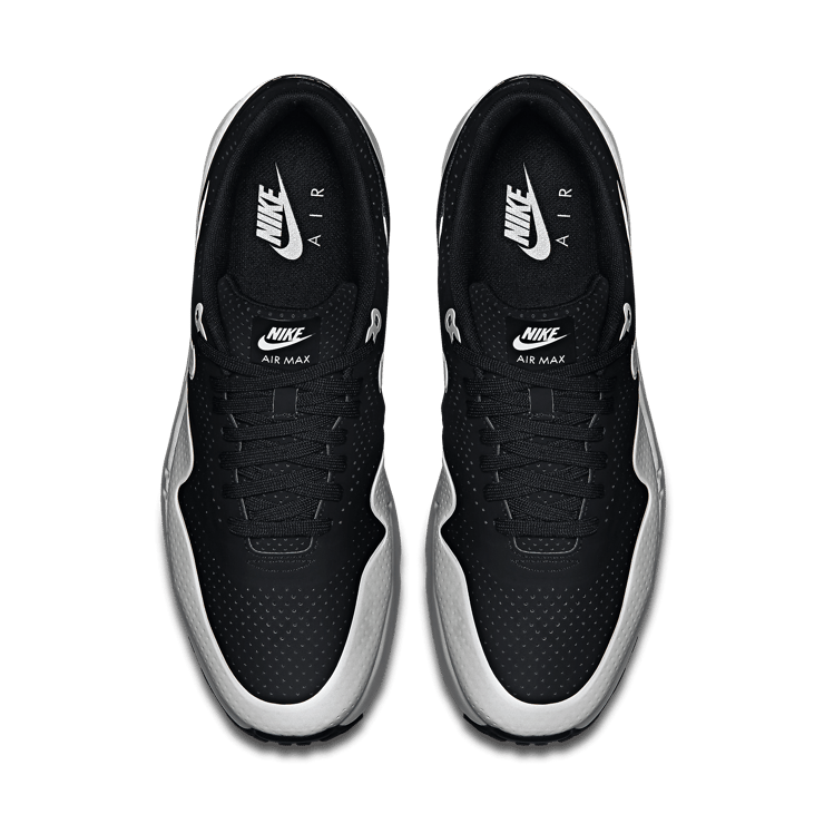 Nike Air Max 1 Ultra Moire Black White Angle 1