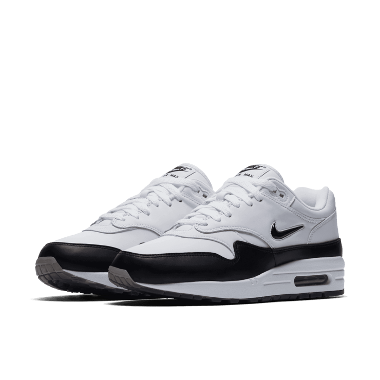 Nike Air Max 1 Jewel White Black (2017) Angle 2