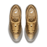 Nike Air Max 1 LX Metallic Gold Metallic Platinum (W) Angle 1