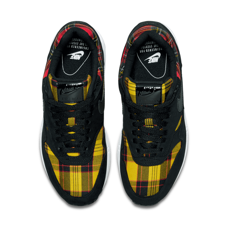 Nike Air Max 1 Tartan Black (W) Angle 1