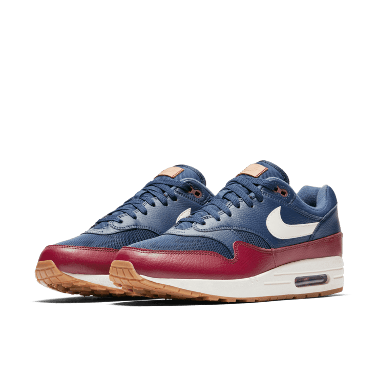 Nike Air Max 1 Navy Team Red Angle 2