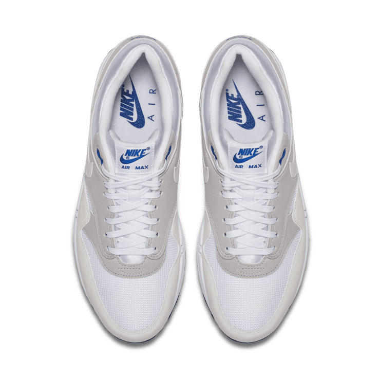 Nike Air Max 1 Color Change White Varsity Royal Angle 1