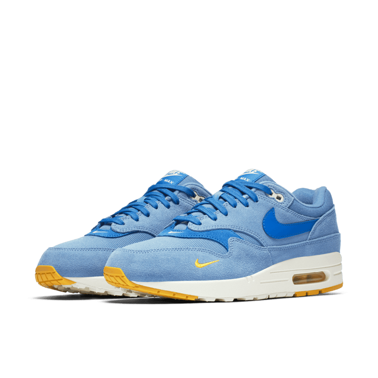 Nike Air Max 1 Mini Swoosh Work Blue Angle 2