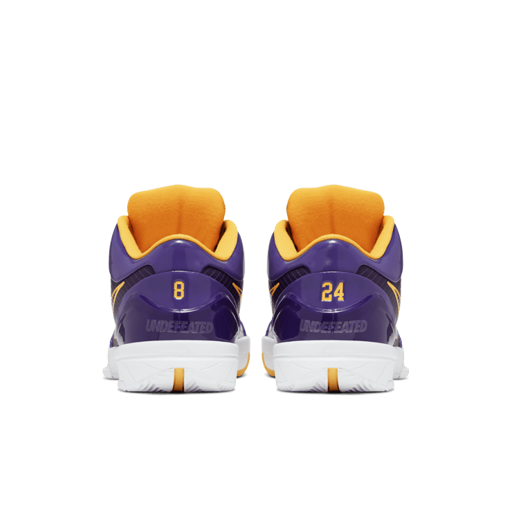 Nike Kobe 4 Protro Undefeated Los Angeles Lakers Angle 1